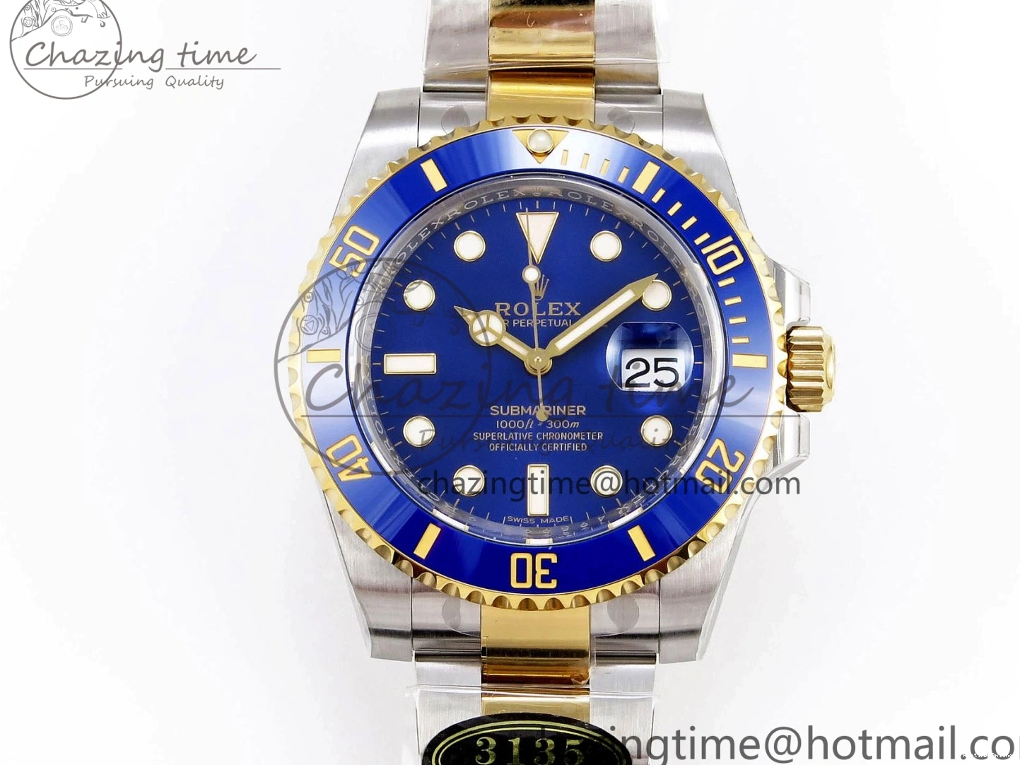 0112 Resilient Submariner 116613 LB Blue Ceramic Clean Factory 1:1 Best Edition 904L SS Case and Bracelet VS 1873